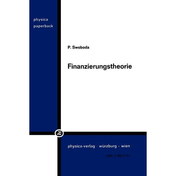 Finanzierungstheorie, (Paperback)