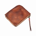 thumbnail image 2 of Monedero de , para Mujeres y Hombres Cartera Vintage Hecha a Mano, Mini Tarjetero, Monederos con Cremallera, 2 of 5