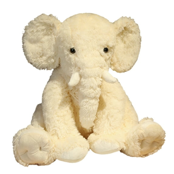 hirigin Elephant Stuffed Animal Soft Fluffy Stuffed Elephant Plush Toy Gift for Kids Toddler Girls Boys