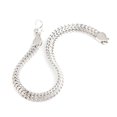 thumbnail image 2 of Luxury Men Stainless Steel Chain Bracelet Cuban Curb Link Hip Hop Jewelry, 2 of 6