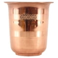 thumbnail image 4 of Indian Art Villa Copper Small Water Glass 3.4 oz - Elegant Drinkware for Intimate Gatherings, Set of 2, 4 of 4
