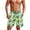 Banana Green, variant on Men's Swim Trunks Quick Dry Bathing Suit, Casual Beach & Pool Shorts for Summer Wear, Men's Swim Shorts with Pockets, Spider Web Black Man 3XL