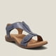 thumbnail image 1 of Sandalias de mujer 2022, zapatos informales para mujer, zapatillas Roma Retro, Sandalias de Punta abierta de fondo grueso, Sandalias de playa, Sandalias de verano, Sandalias35 Gao Jinjia LED, 1 of 1