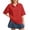 Red #41, variant on Dresfit Polo Shirts for Women Collared Golf Shirts Summer 2026 Short Sleeve Button Down Back To School Basic Tees Lightweight Loose Oversized Golf T Shirts M