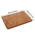 thumbnail image 2 of LYCAQL Bathroom Rugs 24x16, Extra Soft Absorbent Chenille Bath Rugs, Non-Slip, Dry Quickly, Machine Washable, Bath Mats for Bathroom Floor, Tub and Shower, Khaki, 2 of 5