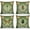 Colour-green Floral Pillow Covers 01, variant on Inspired Rustic Pillow Covers 18x18, Vintage Dark Floral Home Decor Living Room,Dragonfly Gifts for Women,Vintage Cottagecore Botanical Decor Throw Pillow Covers for Home Bedroom