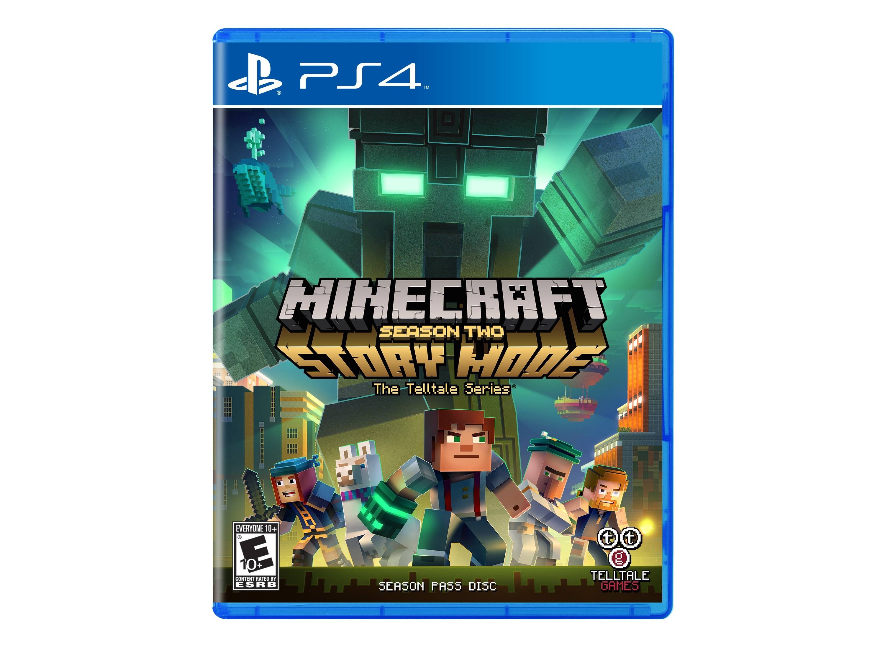 Restored Minecraft Story Mode Season 2 Season Pass Disc for Sony  PlayStation 4 PS4 (2017) (Refurbished) 