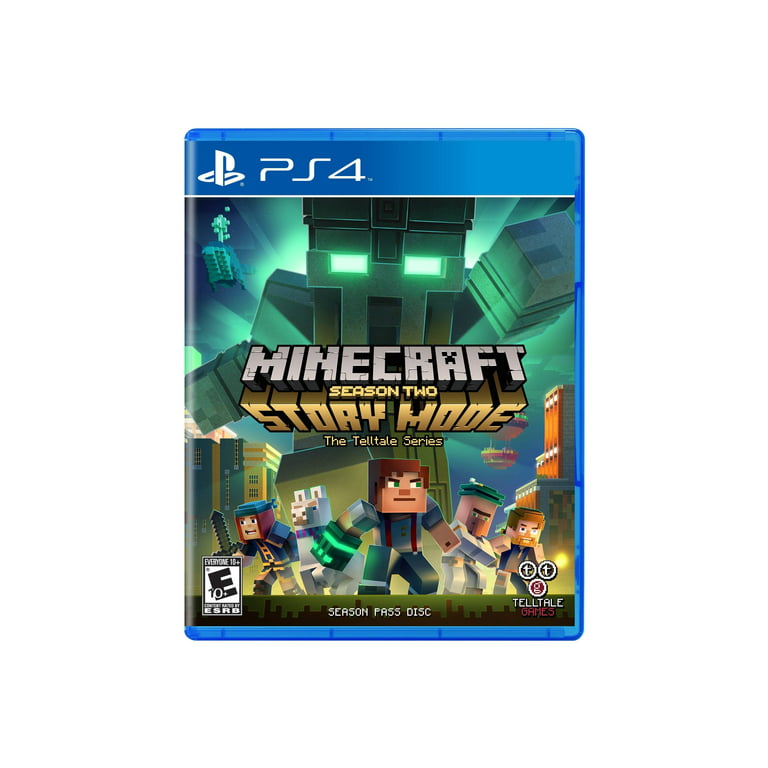 Restored Minecraft Story Mode Season 2 Season Pass Disc for Sony  PlayStation 4 PS4 (2017) (Refurbished) 