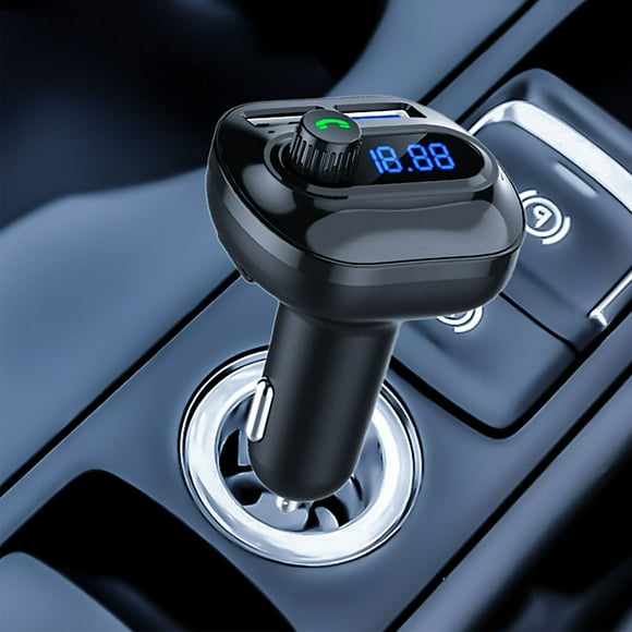 tumgatte Car Mp3 Player LED Display Bluetooth Receiver Fm Transmitter Type-c Fast Charge Lossless Audio Decoding Up to 60% off
