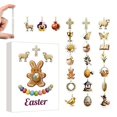 thumbnail image 1 of Easter Advent Calendar 2026-24 Days Surprises Countdown Calendar For Kids, Pre-filled Easter 2D Egg Toy & Set, 1 of 8