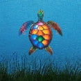 thumbnail image 6 of deevoka Hanging Sculpture Fence Home Decor Corridor Lake House Sea Turtle Wall Decor Style A, 6 of 9