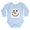 Sky Blue, variant on CafePress - Long Sleeve Infant Bodysuit - Long Sleeve Cotton Baby Bodysuit