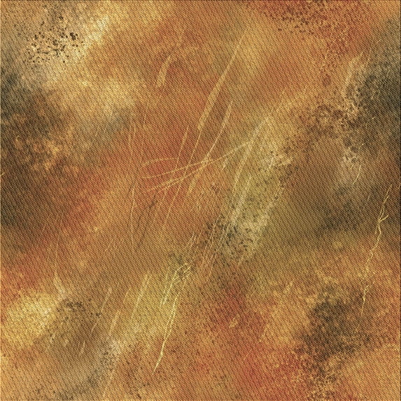 Ahgly Company Indoor Square Patterned Mahogany Brown Area Rugs, 6' Square