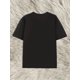thumbnail image 3 of Women's Easter Egg & Bunny Graphic T-Shirt - Casual Crew Neck, Short Sleeve, Stretchy Polyester Blend, Machine Washable, Spring/Summer Collection, Festive Clothing|Round Neckline Top|Nontransparent M, 3 of 7