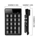 thumbnail image 4 of Tableta con Teclado Pequeño Teclado Numérico Usb con Cable con 19 Teclas para Computadoras Portátiles, Tabletas Y Teclados Numéricos Teclado para Computadora Portátil, 4 of 9