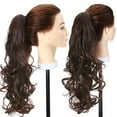 thumbnail image 5 of Sego Long Thick Claw Ponytail Hair Extension Synthetic Curly Real Hair Piece Big Wave Clip in Hair Extensions For Women, 5 of 10