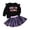 Purple, variant on FUZHIQ Girls Long Sleeve Hallowmas Embroider Pullover Tops T Shirt Skirts Outfits