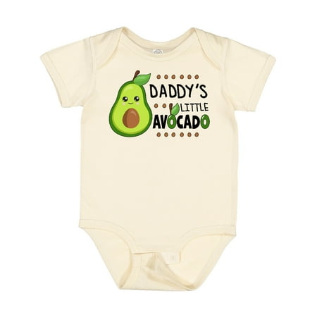 

Inktastic Daddy s Little Avocado with Cute Baby Avocado Boys or Girls Baby Bodysuit