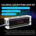 thumbnail image 4 of DC 5V Colorful LED Sound Control Spectrum Rhythm Light Module Digital Clock Electronic DIY Welding Practice Kit, 4 of 5