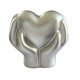 thumbnail image 1 of Figura de corazón de amor para San Valentín, estatua de resina con dos manos sosteniendo un corazón, para decoración de bodas, fiestas, hogar, oficina y escritorio., 1 of 8