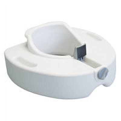 Graham Field Locking Raised Toilet Seat Without Armrest, Model #6486R - 1 Ea