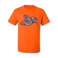 thumbnail image 3 of Tired Sleeping Cat | I Wish I Was My Cat Funny Colorful Kitty | Dean Russo Art Animal Lover Men's T-Shirt, Orange, Large, 3 of 6