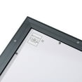 thumbnail image 3 of 40*30 Inch LED Bathroom Beveled Mirror: 3000-6000K Front & Backlit, 3-Color Dimmable, IP54 Enhanced Anti-Fog, Wall Mount with Hanging Plates, 3 of 7