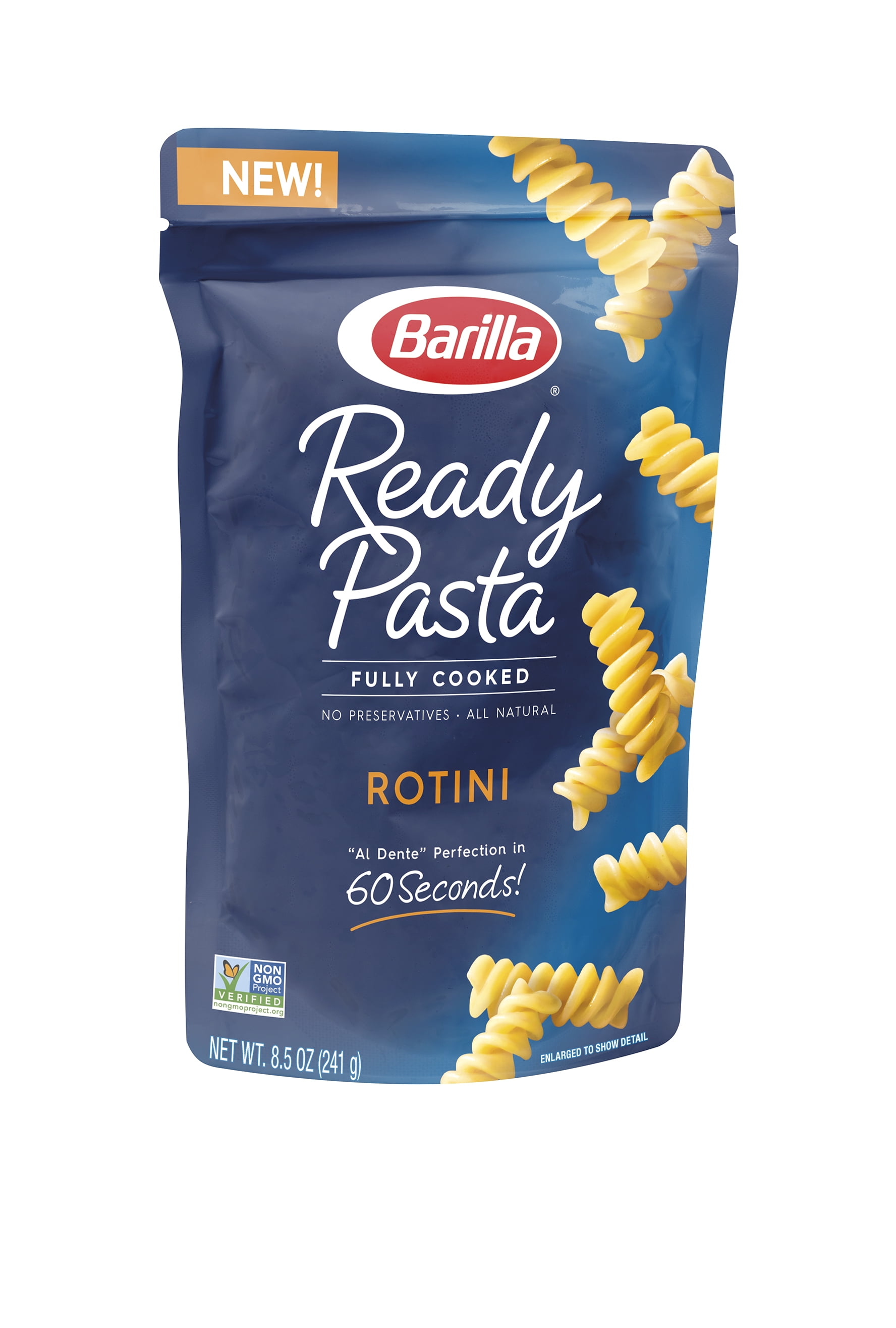 (4 pack) Barilla Ready Pasta Fully Cooked Rotini, 8.5 oz - Walmart.com