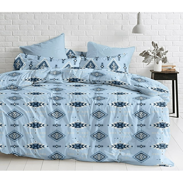 Serene Bliss Bed Cover - Blue