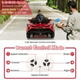 thumbnail image 6 of Costway Lamborghini Electric Kids Powered Ride-Ons with Remote Controller, Red, 33 lbs, 6 of 9