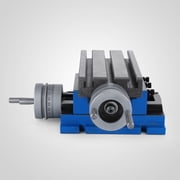 VEVOR Milling Working Table / Compound Milling Machine Work Table 7.3 inch x 4 inch;Cast Iron;2‑Axis