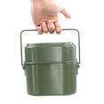 thumbnail image 4 of 1* - Camping Mess Kits Hiking Cookware Army Mess Kit Military Cook Mess Kits, 4 of 10