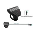 thumbnail image 2 of The LED control Panel, Display, Compatible with your Ebike using 36V-48V G20, the Gauges, and the 5-Pin Waterproof Connector is Perfect, 2 of 5
