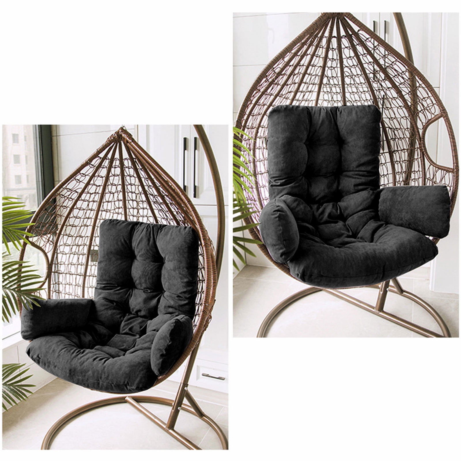 Zenithome 19.69x49.21Inch Basket Cushion Swings Sofa Cushion For Indoor Outdoor Use