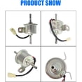 thumbnail image 3 of waltyotur  G2160-DS G2160AU Fuel Pump(12V) Replacement for Kubota ZD323 ZD326P ZD326S ZD331LP ZD331P G2160 BX2360 BX23D BX24D BX2660D, 3 of 6