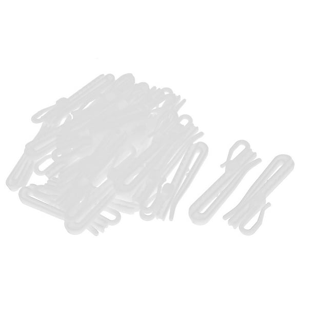 Unique Bargains 25Pcs Plastic Adjustable Depth Pinch Pleat Locking