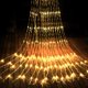 thumbnail image 4 of Guirnalda de luces LED para exteriores con forma de cascada y lluvia de meteoritos, 3 x 2 m/3 x 3 m, para decoración navideña, 4 of 5