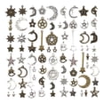 thumbnail image 2 of Colgantes de antiguos Perfecl 76Pcs set Accesorios de fabricación de joyas Lucky Star Beads Pendant, 2 of 8