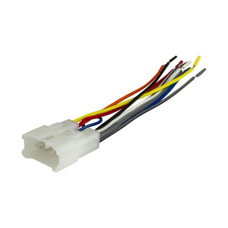 Scosche TA02-WM1 Wiring Harness Compatible w/ Select 1987-2021 Lexus, Scion, Subaru & Toyota