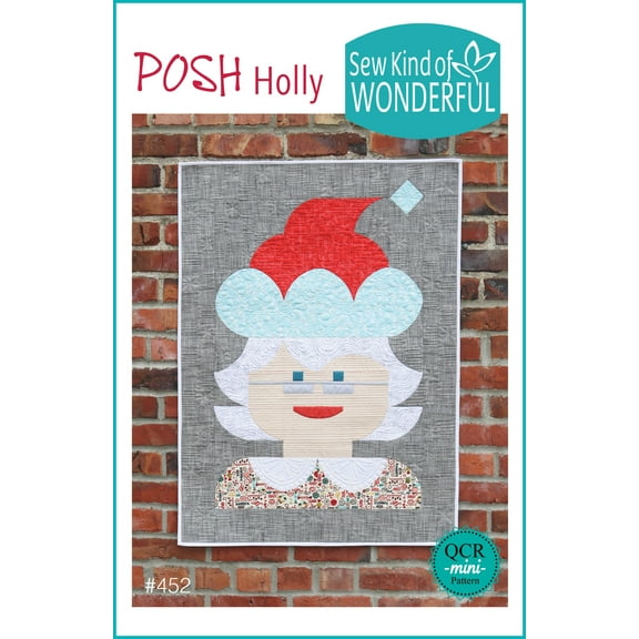 Sew Kind of Wonderful Posh Holly Wallhanging Pattern