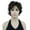# 6 Chestnut Brown, variant on Women's Short Curly Wavy Wig Synthetic Hair Full Wig for Daily Use, 6 inches, 613 Blonde