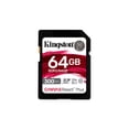 thumbnail image 1 of Tarjeta SD Kingston Canvas React Plus de 64 GB SDXC UHS-II V90, 1 of 5
