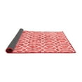 thumbnail image 2 of Ahgly Company Indoor Square Trellis Red Modern Area Rugs, 7' Square, 2 of 4
