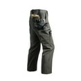 thumbnail image 4 of Men's Fleece Lined Hiking Cargo Pants - Winter Insulated Tactical Warming Trousers, Snow Ski Safari Pants with Deep Utility Pockets (No Belt Included) Gray L, 4 of 9