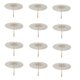 thumbnail image 1 of 12PCS Paper Parasol Beach Umbrella White DIY Umbrella Photography Props for Shower Partys Weddi, 1 of 5