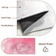 thumbnail image 6 of 2'x6' Rug Runners for Hallways Kitchen, Modern Pink Non Slip Entryway Beside Floor Carpet Runner, Gradient Floral Abstract Bohemian White Washable Laundry Room Bedroom Throw Rugs Mat for Family Pet, 6 of 8