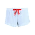 thumbnail image 3 of Overslept  Shorts Pointelle Cherries Notch Pajama Set (Women), 3 of 5
