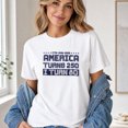 thumbnail image 2 of Jollimate America Turns 250 I Turn 80 Shirt, 1946 Patriotic 80th Birthday Gift Tee, 2 of 5