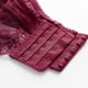 thumbnail image 5 of Sonducket Conjunto de ropa interior para mujer, conjuntos de sujetador y bragas, lazo clásico, sujetador cómodo, lencería ajustable Ropa interior Rojo 70C, 5 of 6