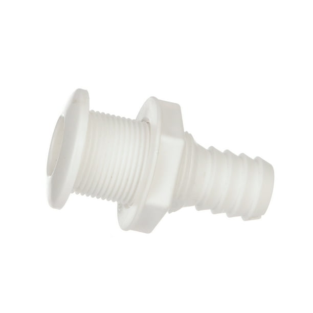Seachoice Plastic ThruHull with Broad Flange